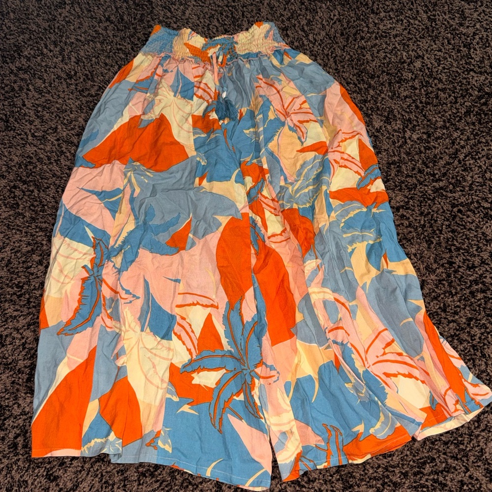 True destinations resort wear size large wide leg pants